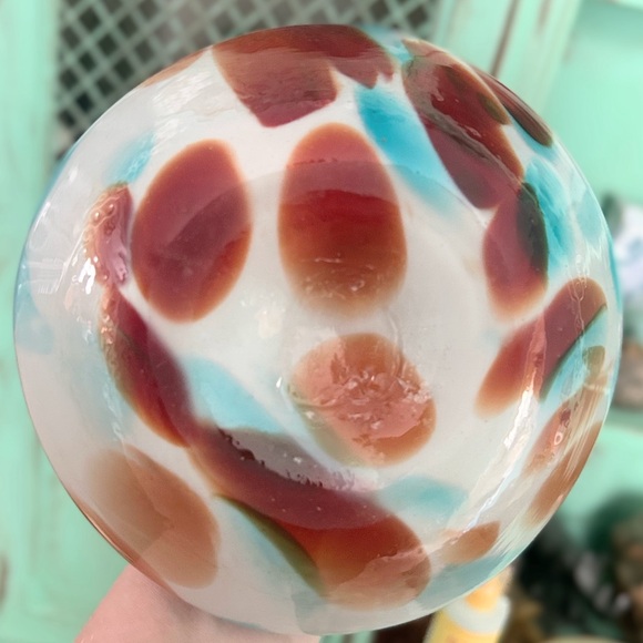 Cristales de Chihuahua Hand Blown Glass Pitcher Carafe Made in Mexico - Picture 11 of 11